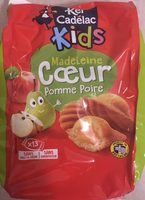 Madeleine Cœur Pomme Poire