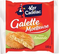 Galette moelleuse saveur Amande