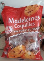 Madeleines coquilles aux pépites de chocolat