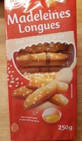 Madeleines longues aux perles de sucre