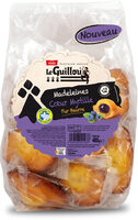 Madeleines cœur myrtille - Le Guillou