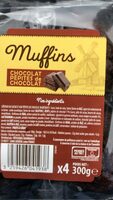 Muffins chocolat pepites de chocolat