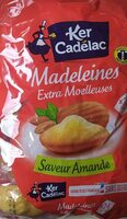 Madeleines extra moelleuses Saveur Amande