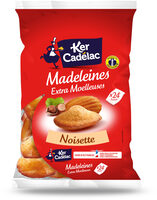 Madeleines Extra Moelleuses Noisette