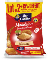 Madeleines Extra Moelleuses Noisette