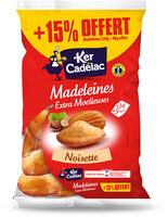Madeleines Extra Moelleuses Noisette