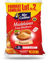 Madeleines Extra Moelleuses Noisette