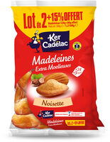 Madeleines Extra Moelleuses Noisette