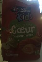 Madeleine coeur pomme poire