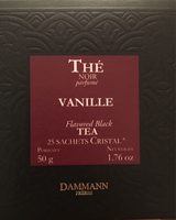 Thé noir vanille