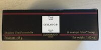 Thé noir ceylan o.p