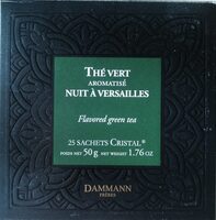 Thé vert nuit à Versailles