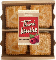 Trinibeurres pur beurre à la framboise