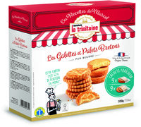 Les galettes et palets bretons pur beurre de Marcel en sachets fraîcheur