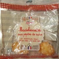Madeleinettes aux pépites de sucre