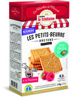 Les petits-beurre bretons pur beurre à la framboise