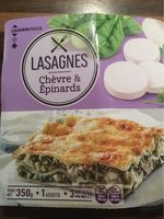 Lasagnes chevre & epinards