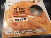 Galette des Rois à la frangipane au beurre