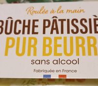Bûche pâtissière pur beurre