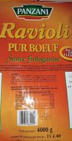 Raviolis Pur Boeuf Sauce Bolognaise