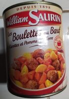 Boulettes au bœuf carottes et pommes de terre
