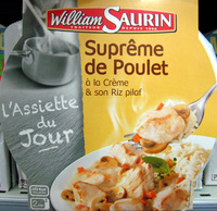 Suprême de Poulet & son Riz pilaf