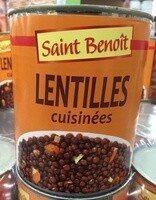 Lentilles Cuisinées Saint Benoît
