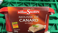 William Saurin Mousse De Canard
