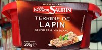 Terrine de Lapin (Serpolet & Vin Blanc)