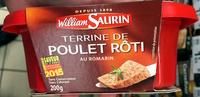 Terrine de Poulet Rôti au Romarin