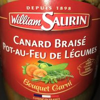 Canard Braisé Pot-au-Feu de légumes