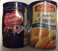 6 quenelles de brochet sauce nantua