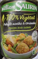 Falafels menthe et coriandre 100% végétal