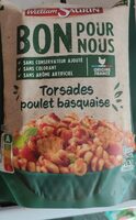 Torsades poulet basquaise