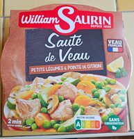 Sauté de veau Petits légumes Citron