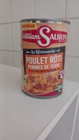 Poulet rôti pommes de terre & jus aux herbes
