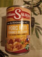 Porc rôti pommes de terre & sauce moutarde