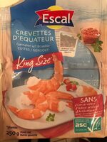 Crevettes d'Equateur