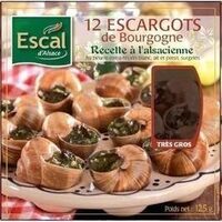 12 Escargots Plateau Belle Grosseur