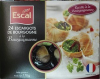 24 escargots de Bourgogne à la bourguignonne