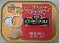 Sardines à poêler au beurre de baratte