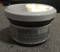 Tapenade noire au fromage de chèvre