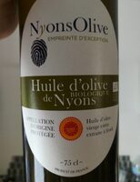 Huile d'olive biologique de Nyons