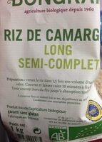Riz de Camargue long semi-complet