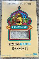 Riz long blanchi basmati