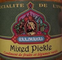 Condiment De Légumes Variés
