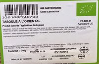 Taboule a m'oriental