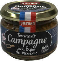 Terrine de campagne aux baies de Genièvre