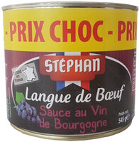 Langue de bœuf sauce au vin de Bourgogne