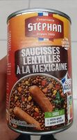 Saucisses lentilles à la mexicaine